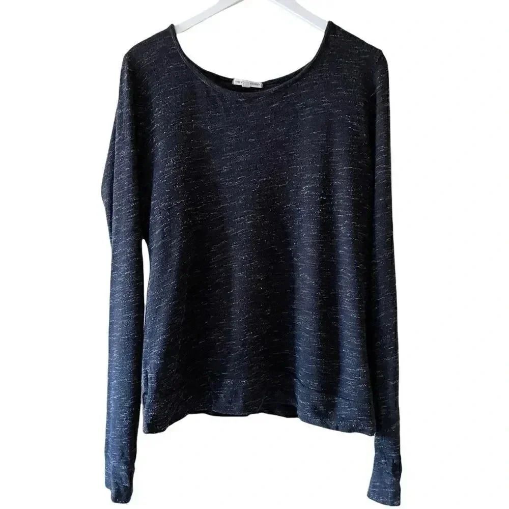 Threads 4 Thought Organic Cotton Long Sleeves Women’s Cut Out Top Sz Small #1420